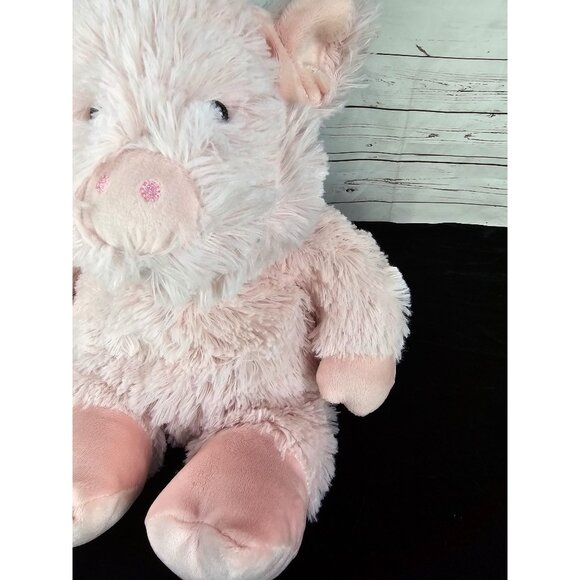 Intelex Group Warmies Pig Microwavable Pink Plush Soft Stuffed Toy Animal - Picture 5 of 9